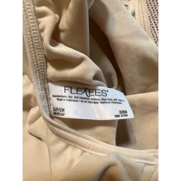 Set Of 2 Maidenform Flexees Shapewear Tank Tops Beige Zebra Print #3266 Size S - Picture 4 of 7